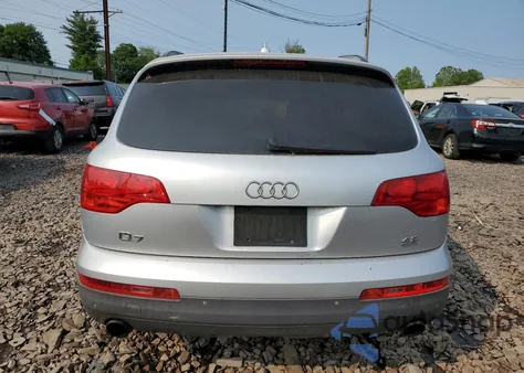2007 Audi Q7 4.2 Quattro из США, поврежденный, VIN WA1AV74L87D006483